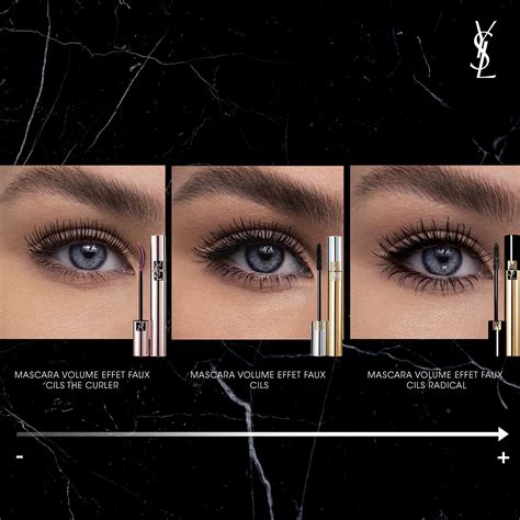 doll eyes mascara ysl|Yves Saint Laurent VOLUME EFFET FAUX CILS Luxurious .